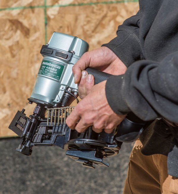 1-3/4 Inch Coil Roofing Nailer - Metabo HPT - NV45AB2
