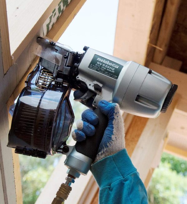 2-1/2 Inch Coil Siding Nailer - Metabo HPT - NV65AH2