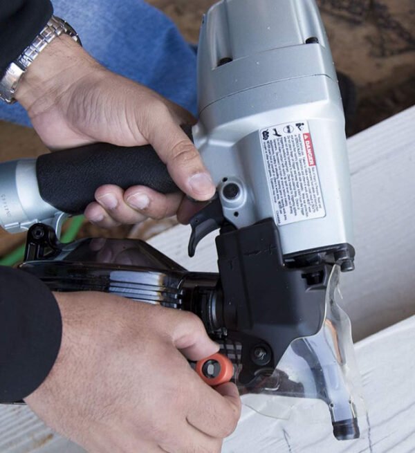 2-1/2 Inch Coil Siding Nailer - Metabo HPT - NV65AH2