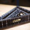 Model # 1904-0700V - 7-1/4" Johnny Square® MACH-1™ Smart Mark™ Rafter Square with Level Vial