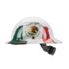 Model # HDF-24MF - DAX Mexican Flag Full Brim Hardhat
