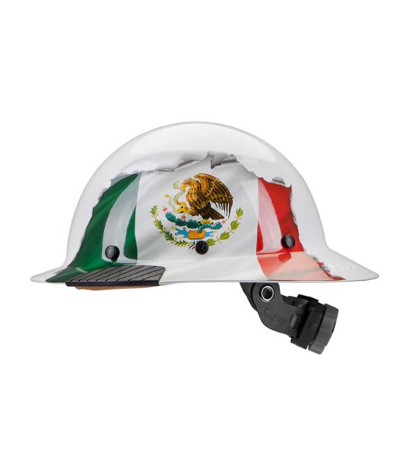 Model # HDF-24MF - DAX Mexican Flag Full Brim Hardhat