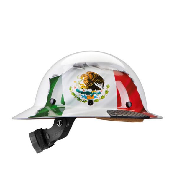 Model # HDF-24MF - DAX Mexican Flag Full Brim Hardhat